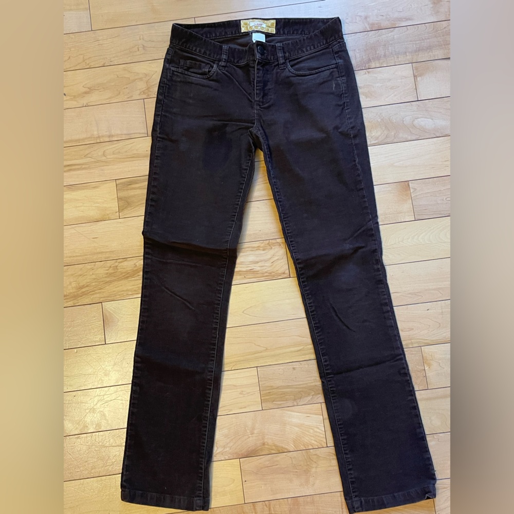J.Crew Matchstick Brown Pants